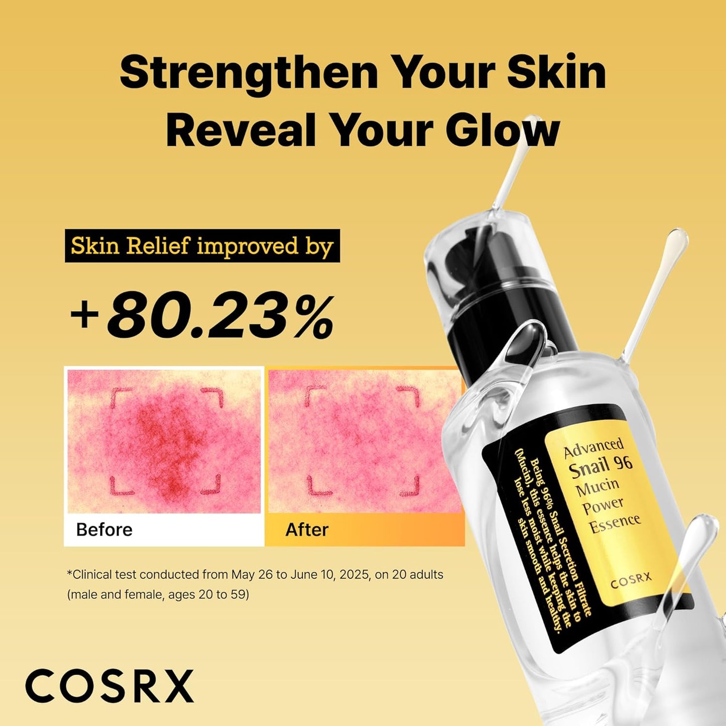 Cosrx, Advanced Snail 96 Mucin Power Essence , 3.38 Fl Oz (100 ml)