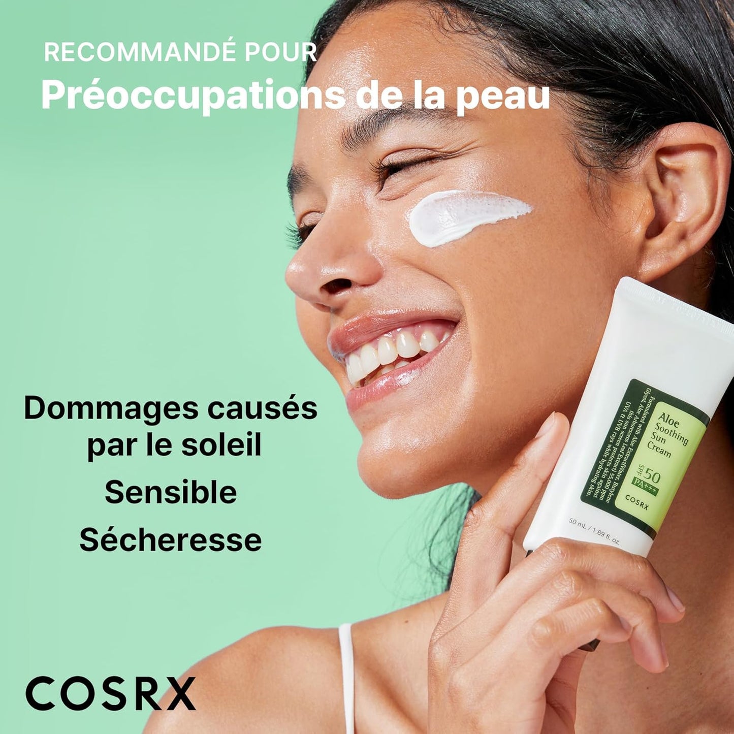 Cosrx Aloe Soothing Sun Cream Spf50 Pa+++ 50 ML